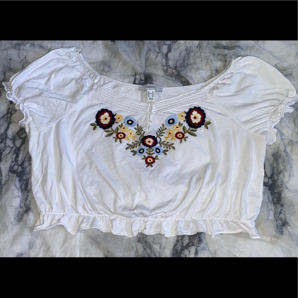 Floral Off the Shoulder Top - Picture 2 of 4